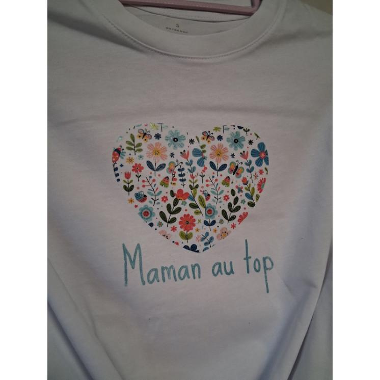 Tee shirt maman  Maman au top