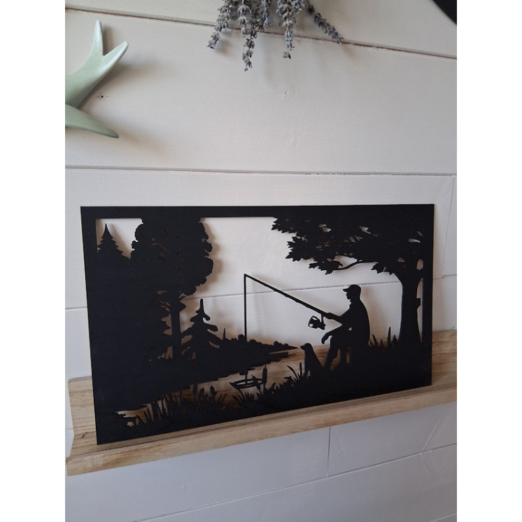 Panneau en bois décoratif