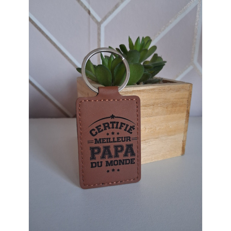 porte clés super beau papa ou papa