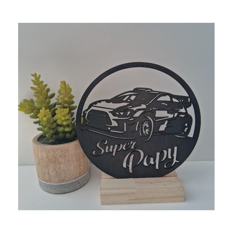 Rond bois décoratif