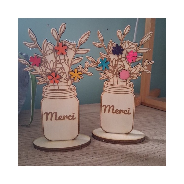 Bocal fleuri