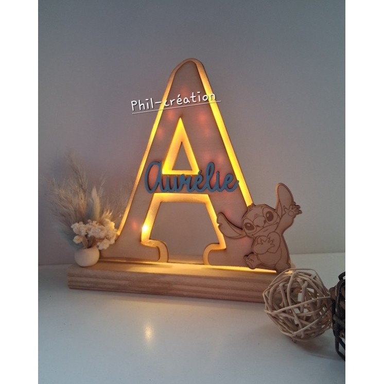 Lampe lettre