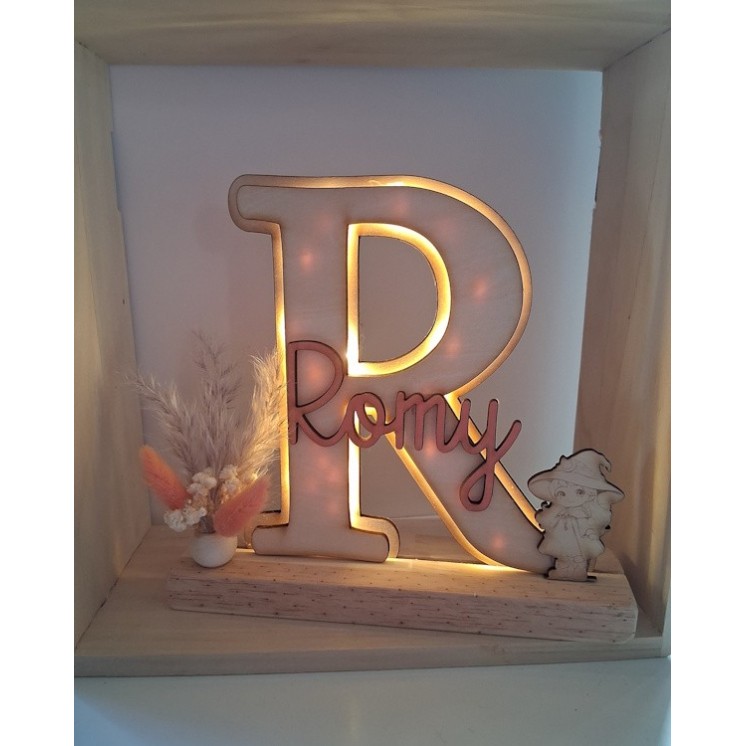 Lampe lettre