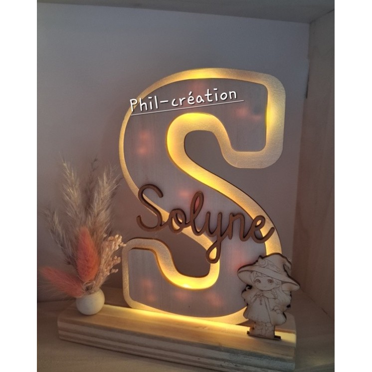 Lampe lettre