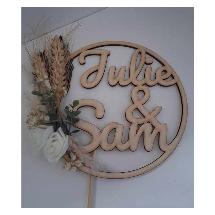 Cake topper