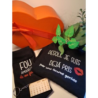 Box chausette et boxer homme