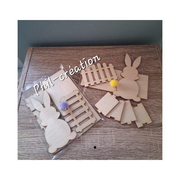 Kit a peindre panier paques