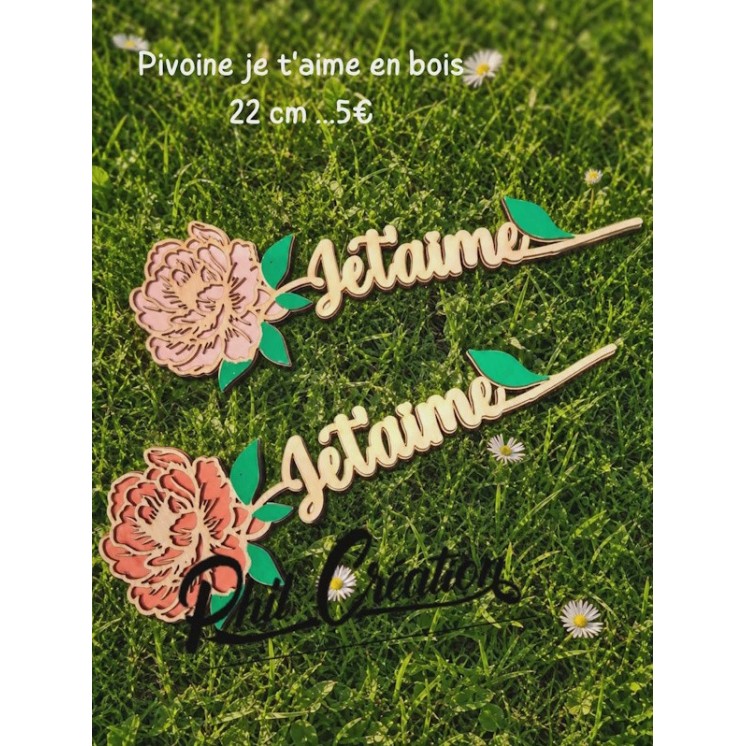 Pivoine je taime