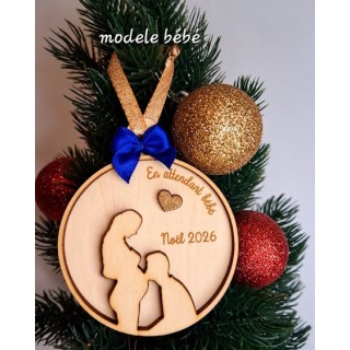 Boule de noël bébé 2026