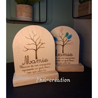 Arbre à empreintes Mamie